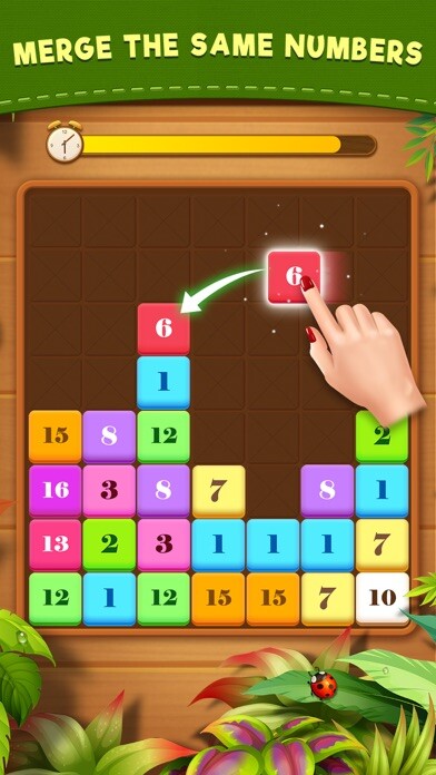 Emulate iPhone app Drag n Merge using MyAndroid
