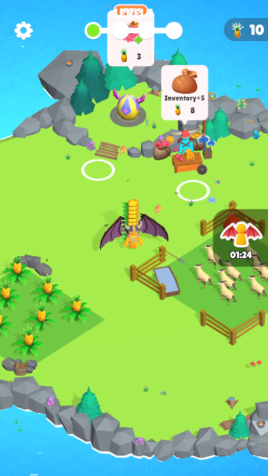 Emulate iPhone app Dragon Adventure - Dragon Game using MyAndroid