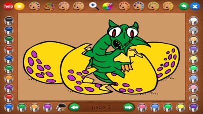 Emulate iPhone app Dragon Attack Coloring Book using MyAndroid Emulate iPhone app Dragon Attack Coloring Book using MyAndroid