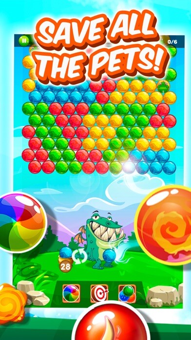 Emulate iPhone app Dragon Bubbles using MyAndroid Emulate iPhone app Dragon Bubbles using MyAndroid