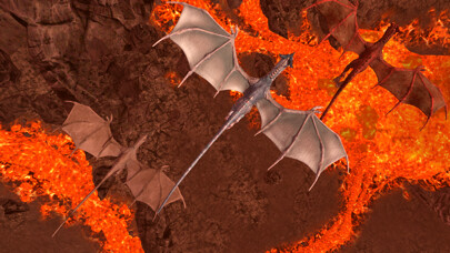 Emulate iPhone app Dragon Flight Simulator Games using MyAndroid