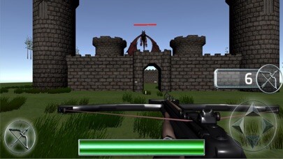Emulate iPhone app Dragon Killer - Cross Bow Shot using MyAndroid