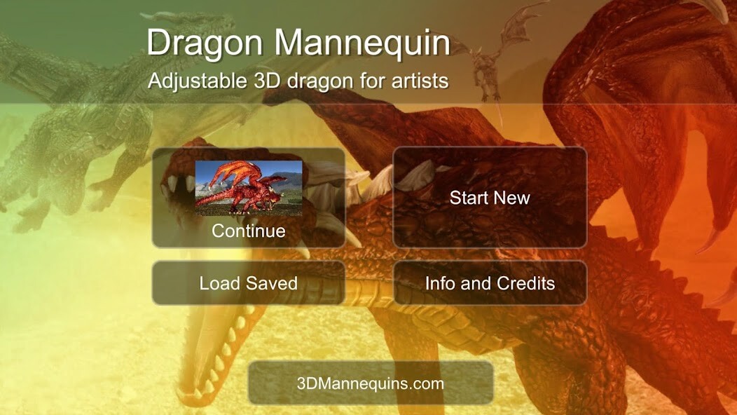 Emulate iPhone app Dragon Mannequin using MyAndroid