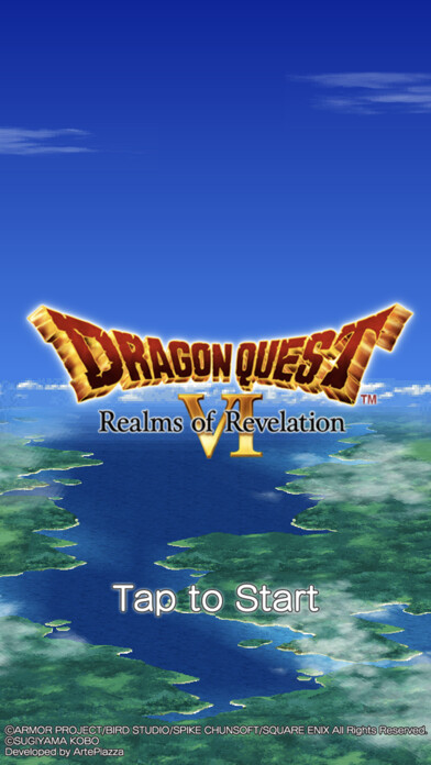 Emulate iPhone app DRAGON QUEST VI using MyAndroid