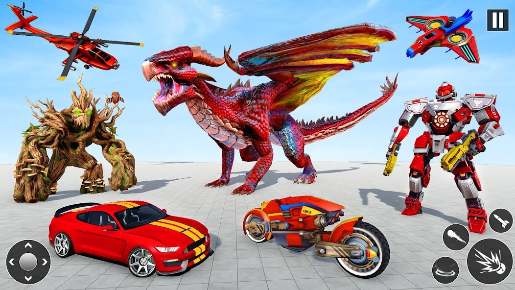 Run android online APK Dragon Robot Tree Robot Game from MyAndroid or emulate Dragon Robot Tree Robot Game using MyAndroid