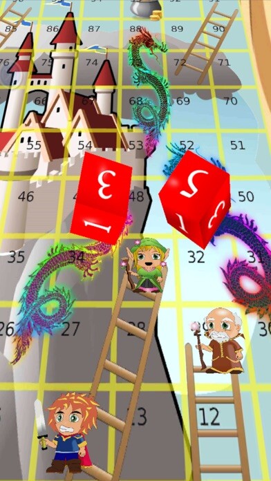 Emulate iPhone app Dragons and Ladders pro using MyAndroid