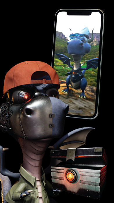 Emulate iPhone app Dragons AR Connect using MyAndroid
