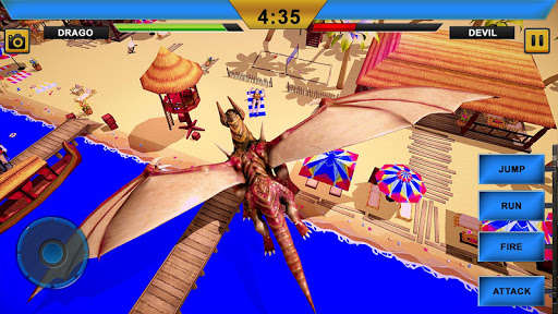 Run android online APK Dragon Simulator Beach & City Attack from MyAndroid or emulate Dragon Simulator Beach & City Attack using MyAndroid