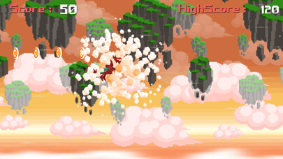 Emulate iPhone app dragon sky fly forever of the endless using MyAndroid Emulate iPhone app dragon sky fly forever of the endless using MyAndroid