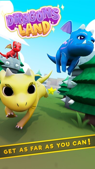 Emulate iPhone app Dragons Land Tiny Merge Island using MyAndroid