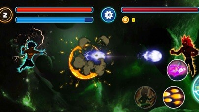 Emulate iPhone app Dragon StickMan Battle using MyAndroid