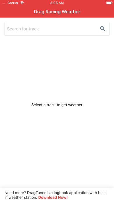 Emulate iPhone app Drag Racing Weather Station using MyAndroid Emulate iPhone app Drag Racing Weather Station using MyAndroid