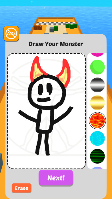 Emulate iPhone app Draw Adventures using MyAndroid