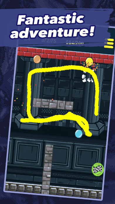 Emulate iPhone app Draw a line adventure using MyAndroid Emulate iPhone app Draw a line adventure using MyAndroid