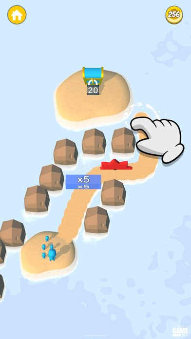 Emulate iPhone app Draw and Run! using MyAndroid