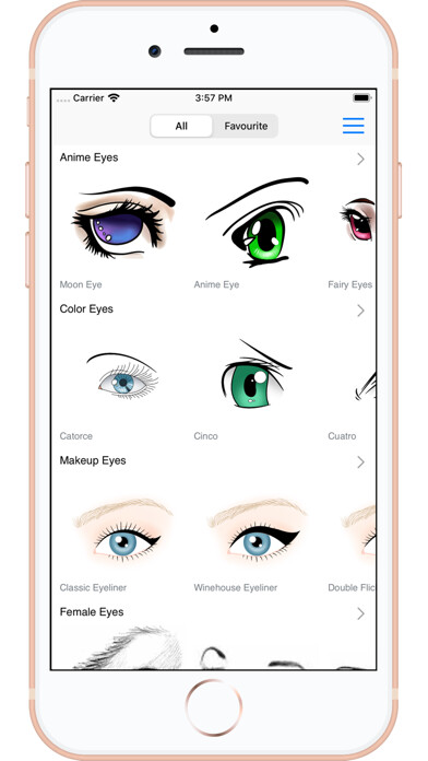 Emulate iPhone app Draw Anime Eyes - Cutest Eyes using MyAndroid Emulate iPhone app Draw Anime Eyes - Cutest Eyes using MyAndroid