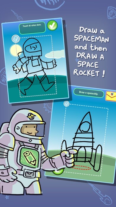 Emulate iPhone app Draw A Rocket Lite using MyAndroid Emulate iPhone app Draw A Rocket Lite using MyAndroid