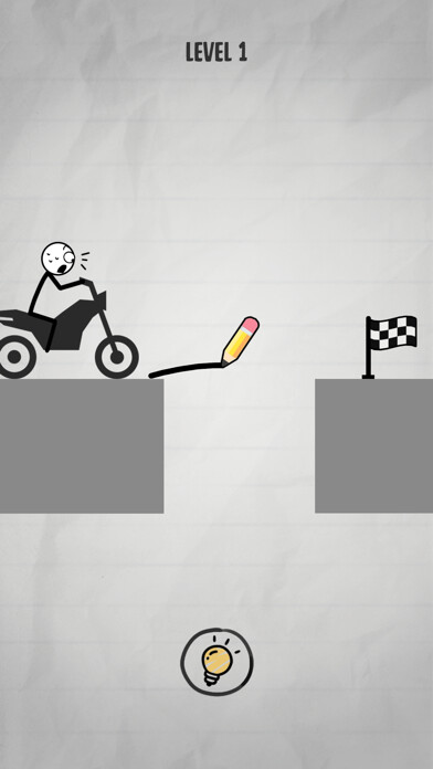 Emulate iPhone app Draw Bridge Puzzle using MyAndroid