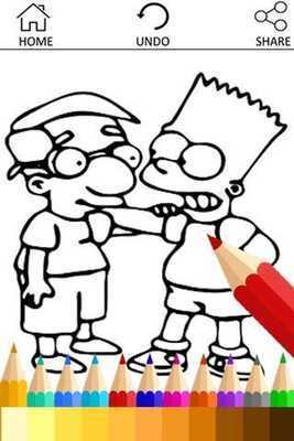 Emulate Android APK Draw Coloring for The Simpson Emulate Android APK Draw Coloring for The Simpson