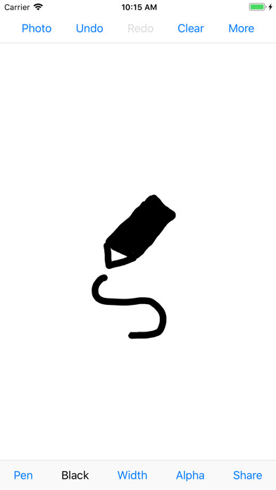 Emulate iPhone app Draw Desk - Doodle with Paint using MyAndroid