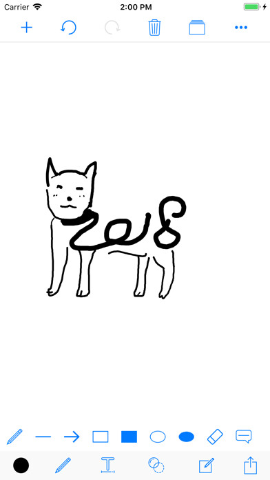 Emulate iPhone app Draw Editor - Drawing On Pics using MyAndroid