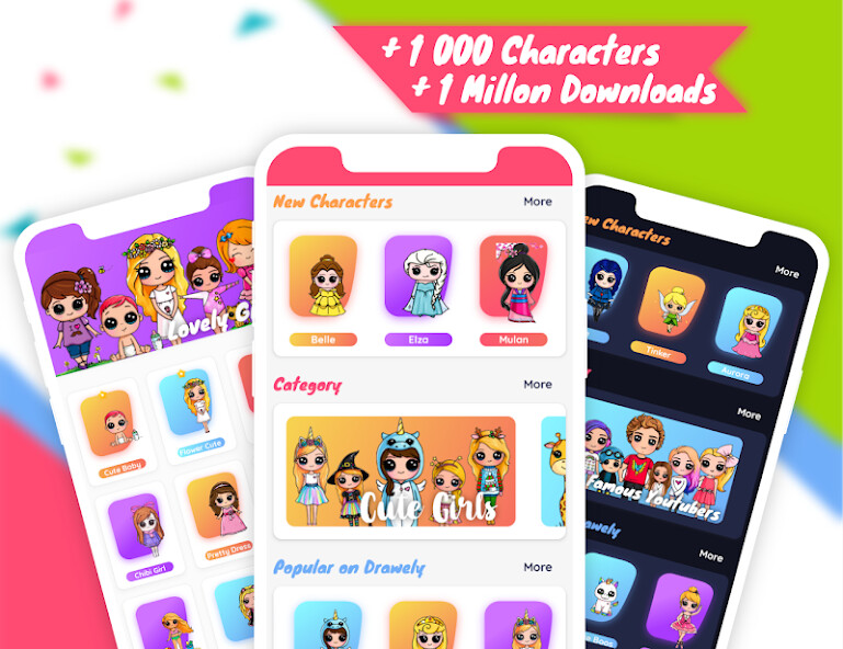 Run android online APK Drawely: Draw Color Cute Girls from MyAndroid or emulate Drawely: Draw Color Cute Girls using MyAndroid Run android online APK Drawely: Draw Color Cute Girls from MyAndroid or emulate Drawely: Draw Color Cute Girls using MyAndroid