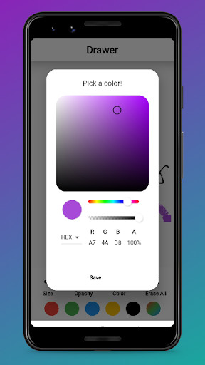Run android online APK Drawer - Just Draw it! from MyAndroid or emulate Drawer - Just Draw it! using MyAndroid