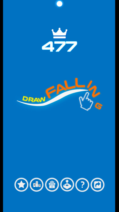 Emulate iPhone app Draw Falling using MyAndroid