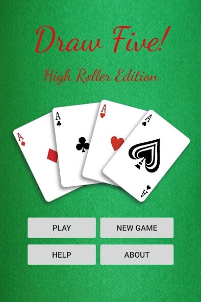 Run android online APK Draw Five! - Five Card Draw from MyAndroid or emulate Draw Five! - Five Card Draw using MyAndroid