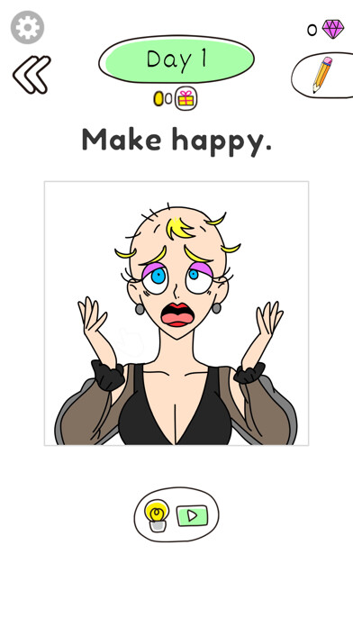 Emulate iPhone app Draw Happy Beauty:Drawing Game using MyAndroid Emulate iPhone app Draw Happy Beauty:Drawing Game using MyAndroid