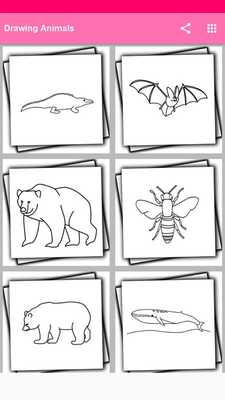 Emulate Android APK Drawing Ainmals