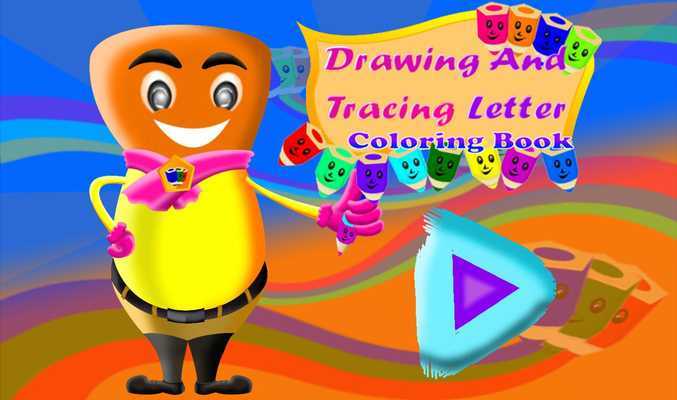Emulate Android APK Drawing and Tracing Letter-Coloring Book