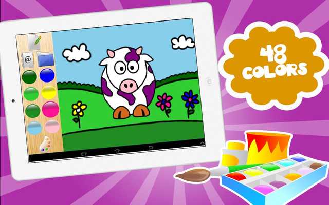 Emulate Android APK Drawing Colors - Coloring Kids