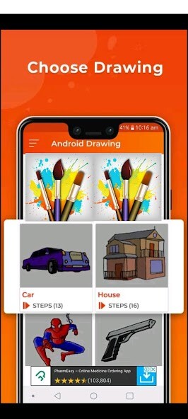 Run android online APK Drawing Desk: Draw, Paint Art from MyAndroid or emulate Drawing Desk: Draw, Paint Art using MyAndroid