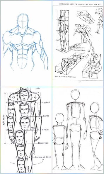 Run android online APK Drawing Human Body Tutorial from MyAndroid or emulate Drawing Human Body Tutorial using MyAndroid