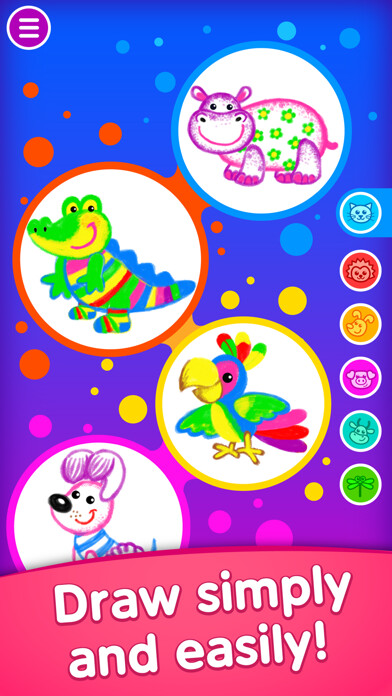 Emulate iPhone app Drawing kids games for toddler using MyAndroid Emulate iPhone app Drawing kids games for toddler using MyAndroid