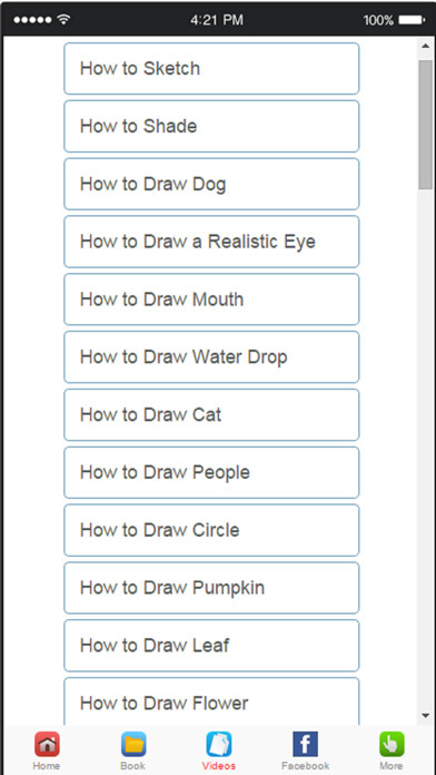 Emulate iPhone app Drawing Lessons - Learn How to Draw Easily using MyAndroid Emulate iPhone app Drawing Lessons - Learn How to Draw Easily using MyAndroid