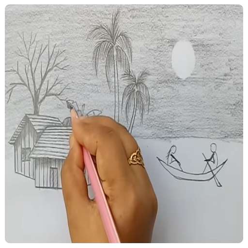 Run android online APK Drawing Natural Scenery Step By Step from MyAndroid or emulate Drawing Natural Scenery Step By Step using MyAndroid