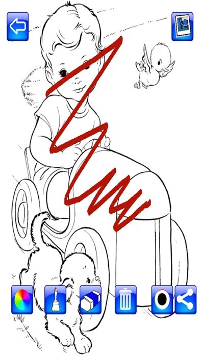Emulate iPhone app Drawing Pad For Toddlers 2 using MyAndroid Emulate iPhone app Drawing Pad For Toddlers 2 using MyAndroid
