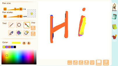 Emulate iPhone app Drawing Paint using MyAndroid