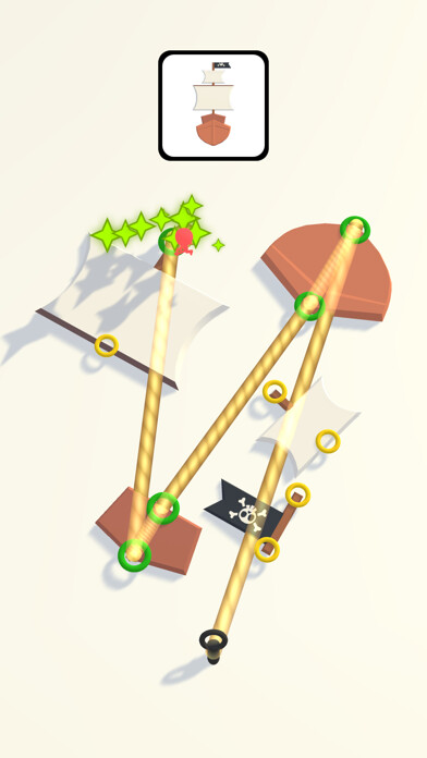 Emulate iPhone app Drawing Rope using MyAndroid