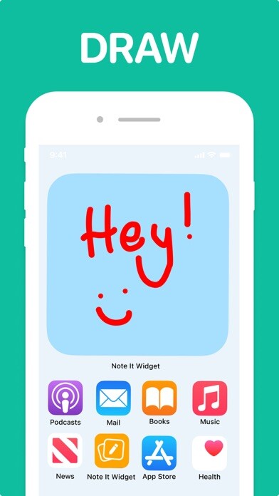 Emulate iPhone app Drawing Widget - Note Widgets using MyAndroid Emulate iPhone app Drawing Widget - Note Widgets using MyAndroid