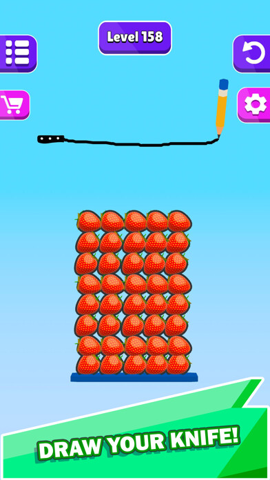 Emulate iPhone app Draw Knife! using MyAndroid Emulate iPhone app Draw Knife! using MyAndroid