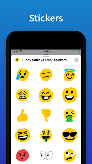 Emulate iPhone app Drawn emoji Stickers for text using MyAndroid Emulate iPhone app Drawn emoji Stickers for text using MyAndroid