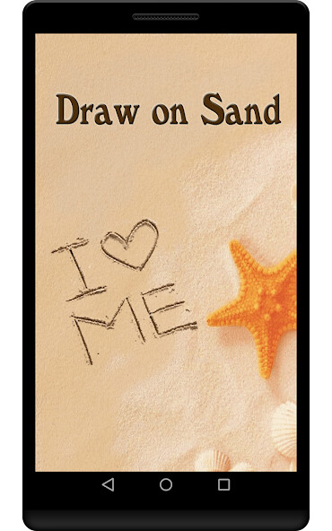 Emulate Android APK Draw on sand live wallpaper
