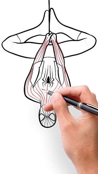 Run android online APK Draw Spider Superhero Man from MyAndroid or emulate Draw Spider Superhero Man using MyAndroid