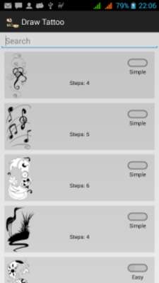 Emulate Android APK Draw tattoo Emulate Android APK Draw tattoo