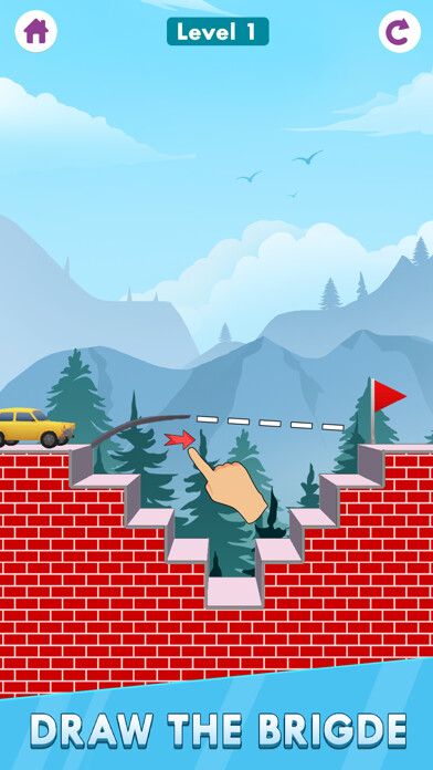 Emulate iPhone app Draw The Bridge 3D using MyAndroid Emulate iPhone app Draw The Bridge 3D using MyAndroid