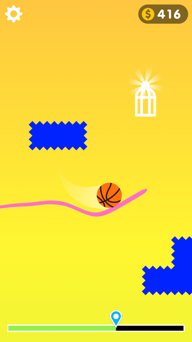 Emulate iPhone app Draw The Line 3D using MyAndroid Emulate iPhone app Draw The Line 3D using MyAndroid