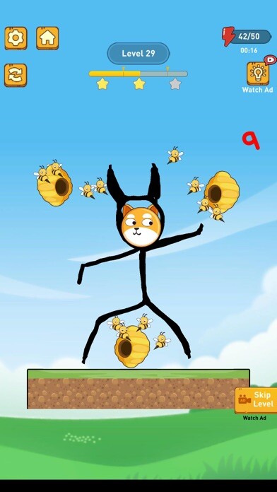 Emulate iPhone app Draw To Save: Dog vs Bee using MyAndroid Emulate iPhone app Draw To Save: Dog vs Bee using MyAndroid